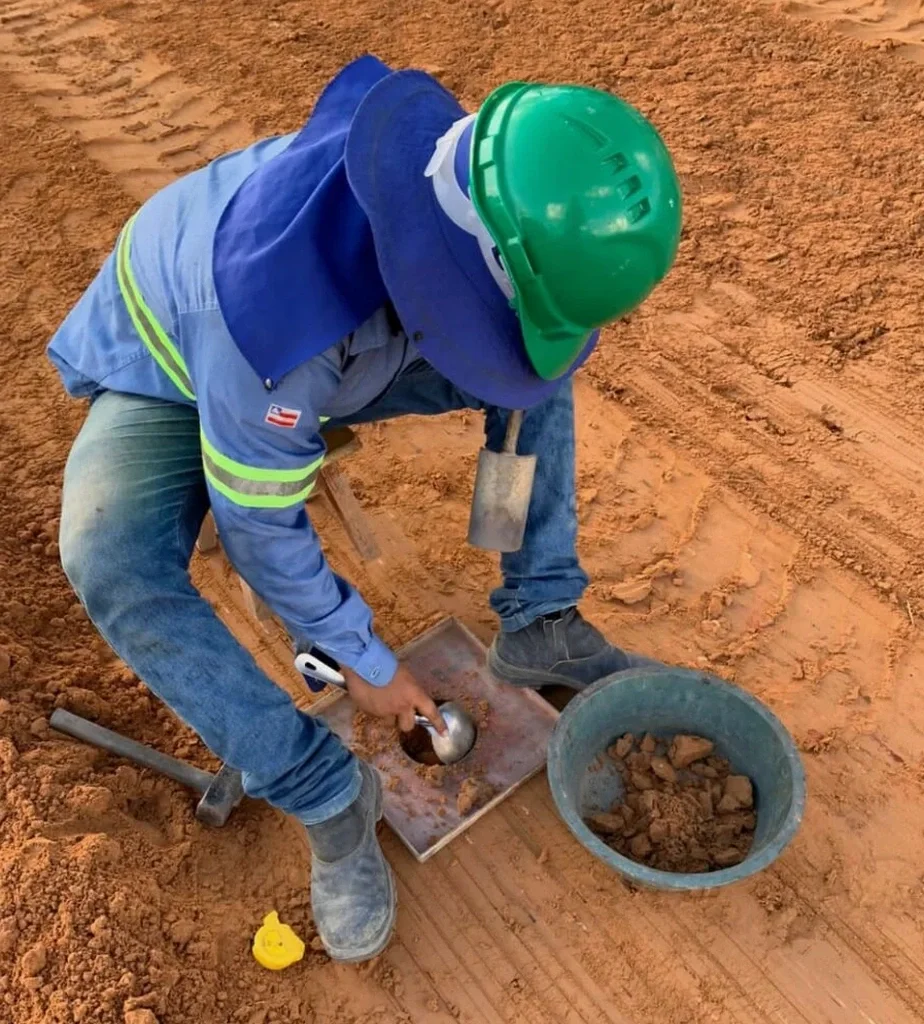 Field Density Testing (Sand Cone Method) in London, Ontario